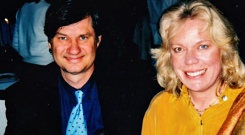 Nakula and Nischala Cryer at Ananda Village in 2001.